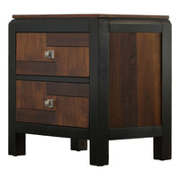 Patra Transitional Nightstand, Acacia & Walnut - BM123140