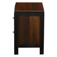 Patra Transitional Nightstand, Acacia & Walnut - BM123140