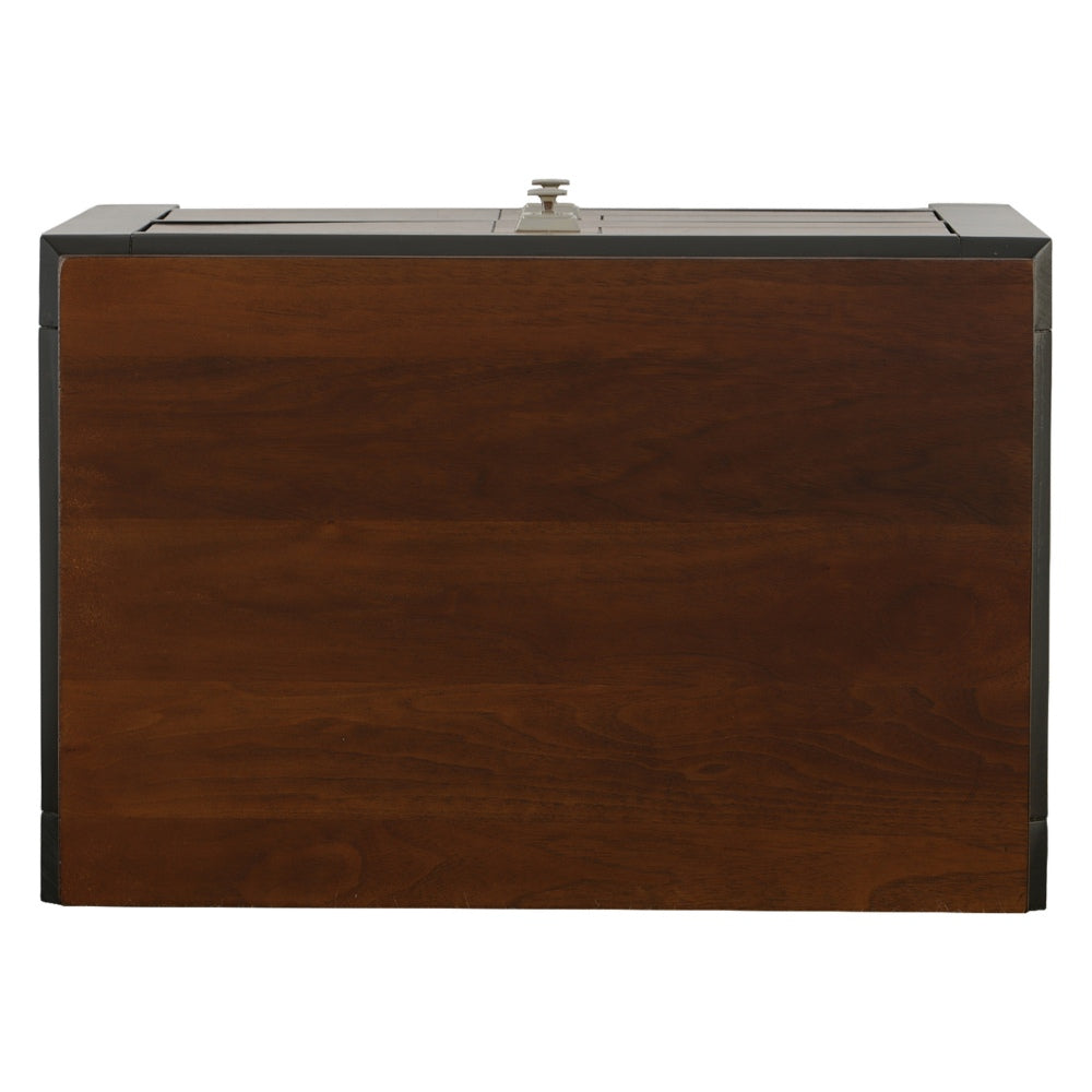 Patra Transitional Nightstand, Acacia & Walnut - BM123140
