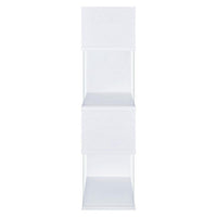 BM156242 Fantastic glossy white wooden bookcase