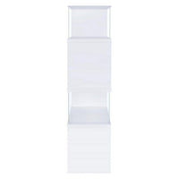 BM156242 Fantastic glossy white wooden bookcase