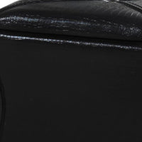 Leatherette Button Tufted Square Storage Ottoman with Seating, Black - BM204193