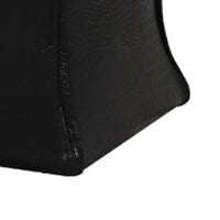 Leatherette Button Tufted Square Storage Ottoman with Seating, Black - BM204193