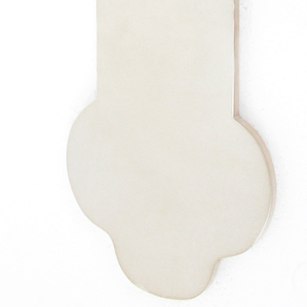 Rustic Wooden Cross Wall Decor, White - BM218406