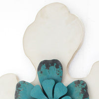 Rustic Wooden Cross Wall Decor, White - BM218406