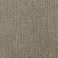 22 x 22" Throw Pillow with Hand Knit Details, Brown By Casagear Home