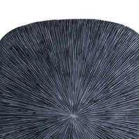 Transitional Ribbed Square Shaped Sandstone Wall Art, Large, Gray - BM26630