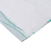Vira 63 Inch Window Curtains, Ocean Waves and Sand Print, Rod Pockets - BM293458