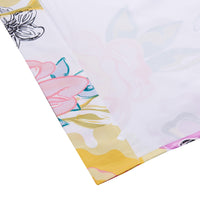 Minsk 84 Inch Window Panel Curtains, Bright Flower Patterns, Vibrant Colors - BM293481