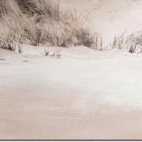 39 x 59 Hand Painted Lighthouse Atop Grassy Beach, Resin Frame, Multicolor - BM298937