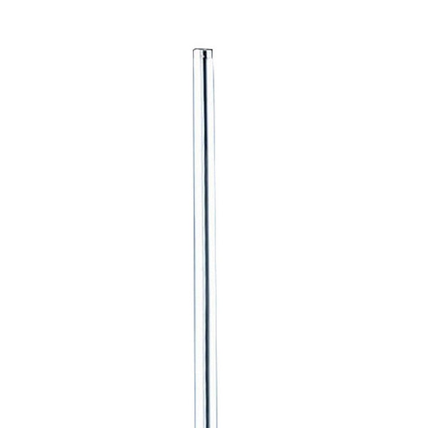 Fizo 60 Inch Floor Lamp, LED Light, Metal Base with Touch Switch, Chrome - BM309055