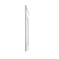 Lee 38 x 50 Dresser Mirror, Modern LED Light Trim, White Hardwood Frame - BM309544