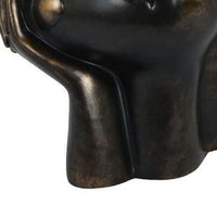 16 Inch Accent Table Decor, Bronze Resin, Artistic Gesturing Human Design - BM309775