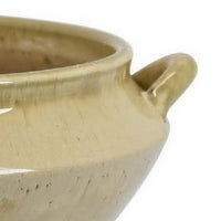 Elf 14 Inch Vase, Antique Bowl Shape, 2 Handles, Brown, Transitional Style - BM310163