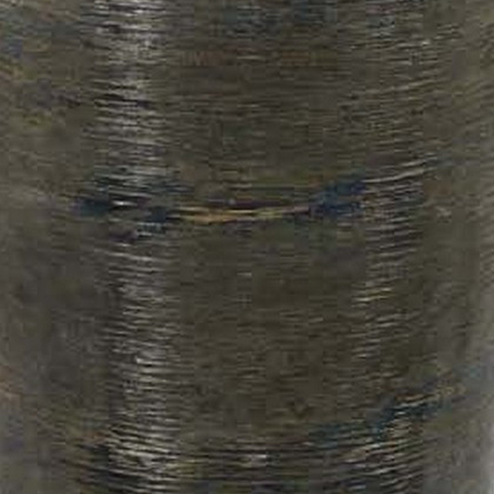 32 Inch Metal Vase, Tumbler Shape, Narrow Base, Multicolored Glossy Finish - BM312651