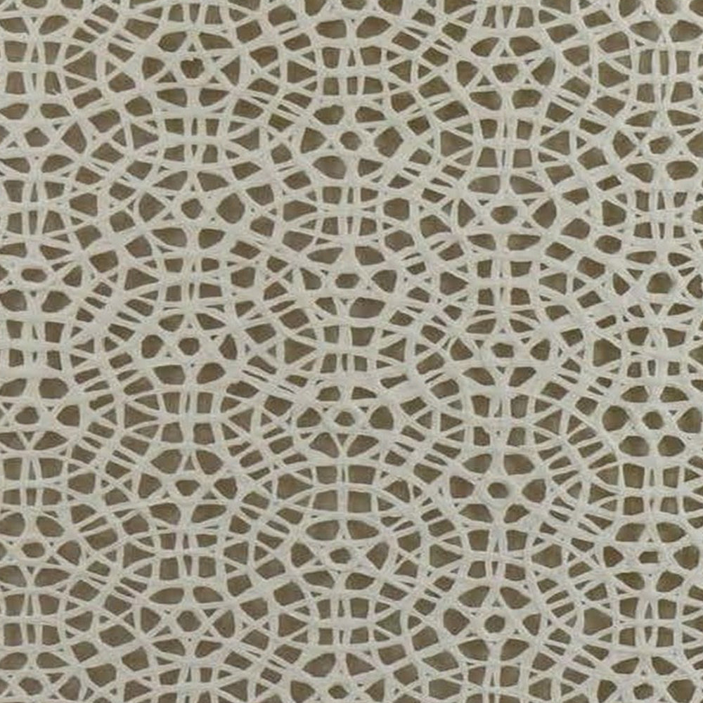 40 Inch Wall Art Decor, Carved Cutout Design, Natural Fiber, Gray Frame - BM315662