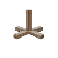 Rena Coat, Hat Tree Stand, 8 Wood Stems, 72 Inch Light Brown Mahogany -BM325364