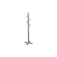 Rena Coat, Hat Rack Stand, 8 Wood Stems, 72 Inch Rustic Green Mahogany -BM325367
