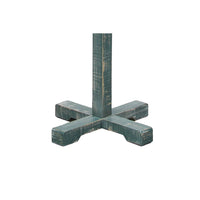 Rena Coat, Hat Rack Stand, 8 Wood Stems, 72 Inch Rustic Green Mahogany -BM325367