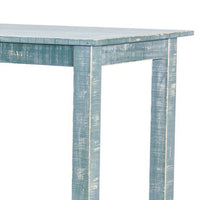 Rena Bar Height Table, 48 Inch Rectangular Seagrass Mahogany Wood -BM325407
