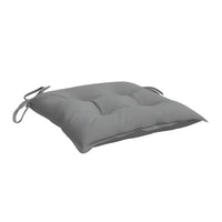 Kia Outdoor Cushion for Chair Set of 4, 20x20 Square Dark Gray Fabric -BM325568