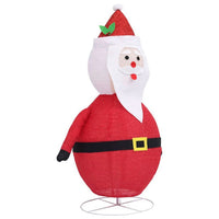 Santa Claus Figurine Christmas Decoration, USB, LED, Red White 24 Inch -BM325741