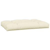 5pc Pallet Cushions For Bench, 47 Inch, Tufted Stitched Cream Fabric -BM325794