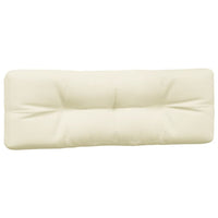 5pc Pallet Cushions For Bench, 47 Inch, Tufted Stitched Cream Fabric -BM325794