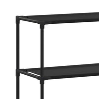 3 Tier Over the Washer Laundry Storage Rack, 67 Inch Tall Black Steel -BM325900
