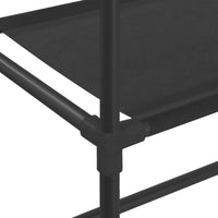 3 Tier Over the Washer Laundry Storage Rack, 67 Inch Tall Black Steel -BM325900