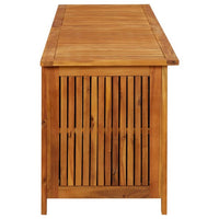 Misty Outdoor Storage Box, 79 Inch Natural Brown Solid Acacia Wood -BM326284