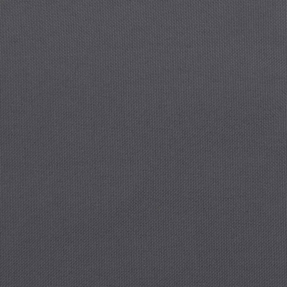 Claire Outdoor Cushion for Bench Set of 2, Dark Gray Fabric, 39 Inch -BM326449