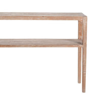 Tuley Sofa Console Table, Storage Shelf, Pine Wood, Gray, 48 Inch -BM326639