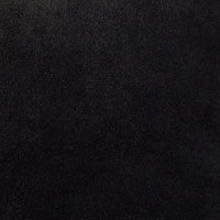 Vale Square Accent Throw Pillow, 20 Inch, Patchwork Design Black Suede -BM328069