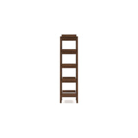 Jeyn Bookcase, 5 Fixed Display Shelves, 70 Inch Natural Brown Wood -BM328116