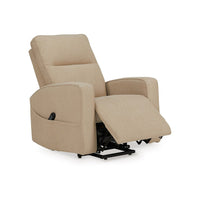 Lawson Power Lift Recliner Chair, Taupe Polyester, Soft Foam Cushioned -BM329051