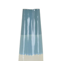 Cobb Accent Vase, Slender Silhouette Blue White Ceramic 27 Inch -BM330158