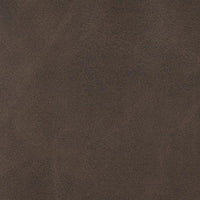 Levy Armchair with Black Metal Base, Wood, Dark Brown Faux Leather -BM331254