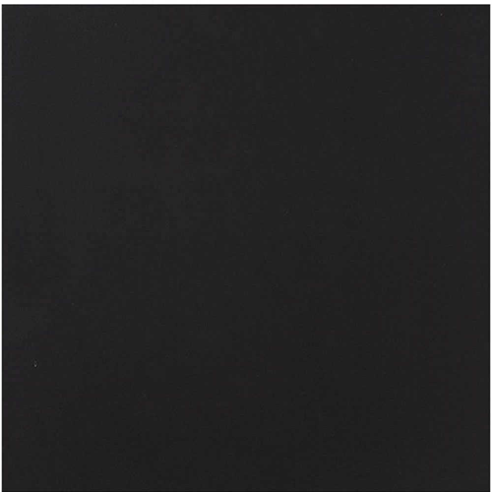 Boli Nightstand, 1 Storage Drawers, 24 Inch, Black Molded Trim Details -BM332906