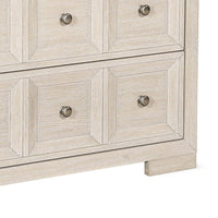 Kizie Oversized Nightstand, USB A-C, 2 Drawers, Bronze, Beige, 38 Inch -BM333817