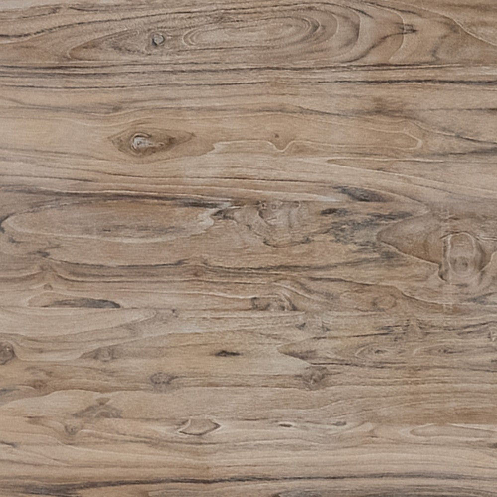 Eray Writing Desk, 2 Drawers, USB Port, Brown Teak, Mango Wood, 60 In -BM334310