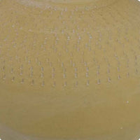 Vily Flower Vase, 15 Inch Round Pot Shaped, Sand Brown Terracotta -BM335628