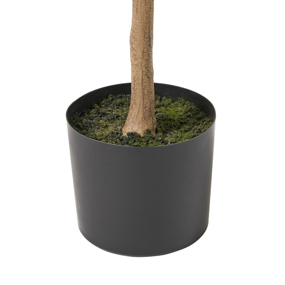 Zylo Decorative Faux Lemon Tree, 59 Inch, Green  -BM335725
