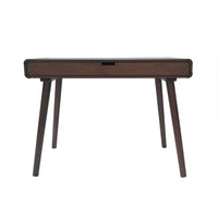 Writing Desk with 1 Storage Drawer, 40 Inch, Farmhouse Brown Wood -BM335799