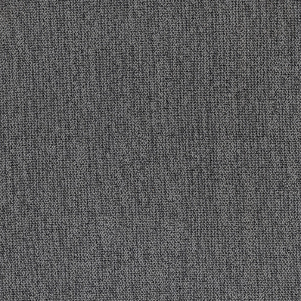 Tory Ottoman, Natural Brown Turned Wood Legs, 42 Inch Gray Polyester -BM335950