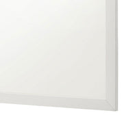Dex Rectangular Dresser Mirror, Non-Beveled Glass, White Wood-Melamine - BM338142