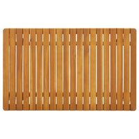 Outdoor Coffee Table, 35 Inch, Brown Solid Acacia Wood, Slatted Top - BM340549