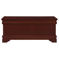 Traditional Style Wooden Cedar Chest, Brown - BM159219