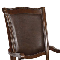 Alpena Traditional Arm Chairs, Set of 2, Cherry Brown - BM123165