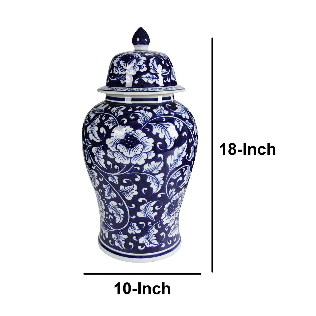 Kipp Bold Floral Impressive Jar with Lid - BM145820
